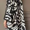Black & White Kimono