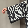 Black & White Kimono