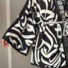 Black & White Kimono