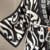 Black & White Kimono
