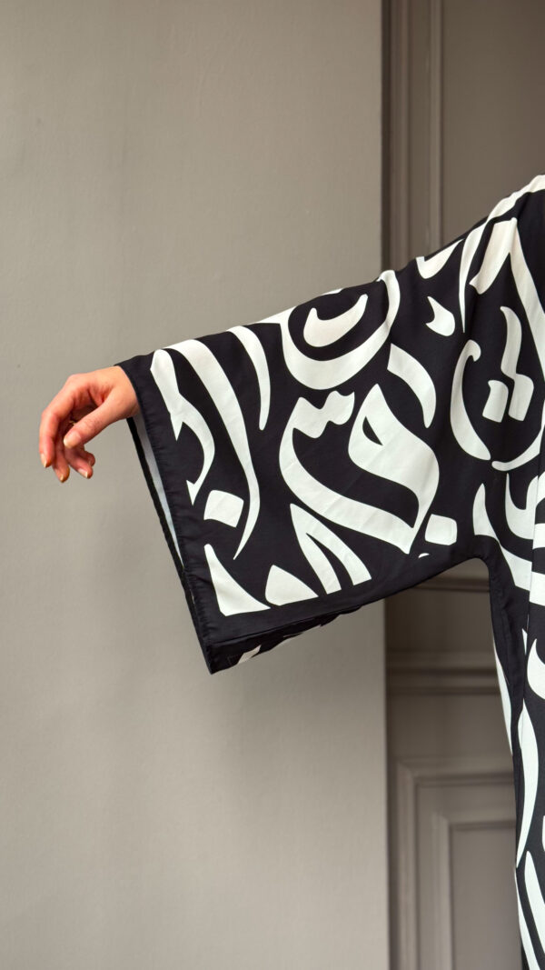 Black & White Kimono