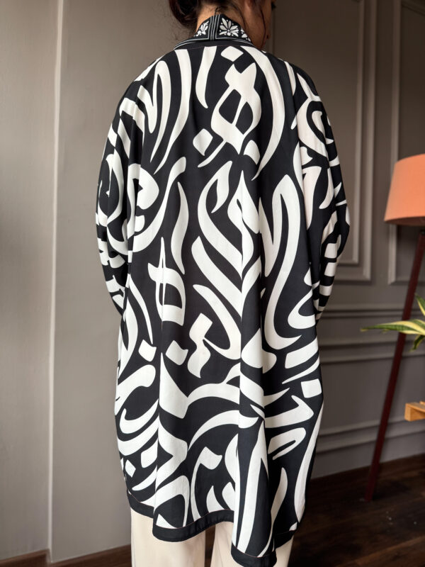 Black & White Kimono