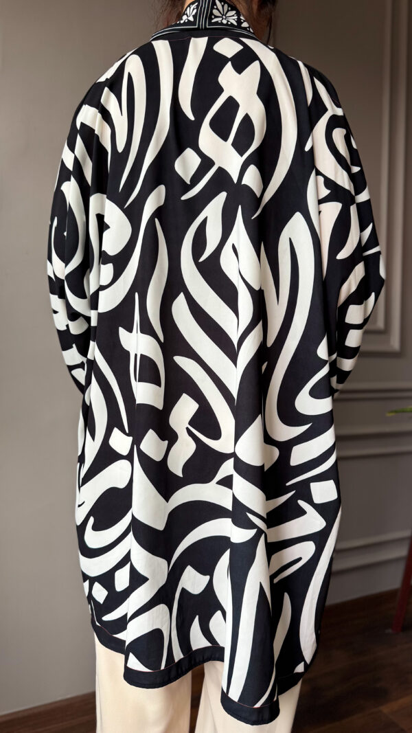 Black & White Kimono