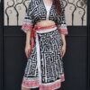 C1B34EAD-7D3B-4B09-93C0-73911AD3EC54 Freesize set (Blouse + Skirt)